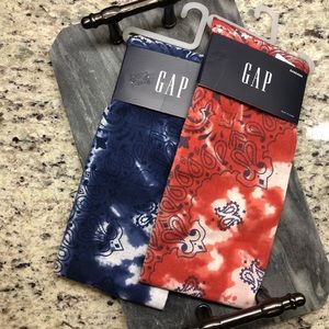 Set of 2 Tie-dye bandanas